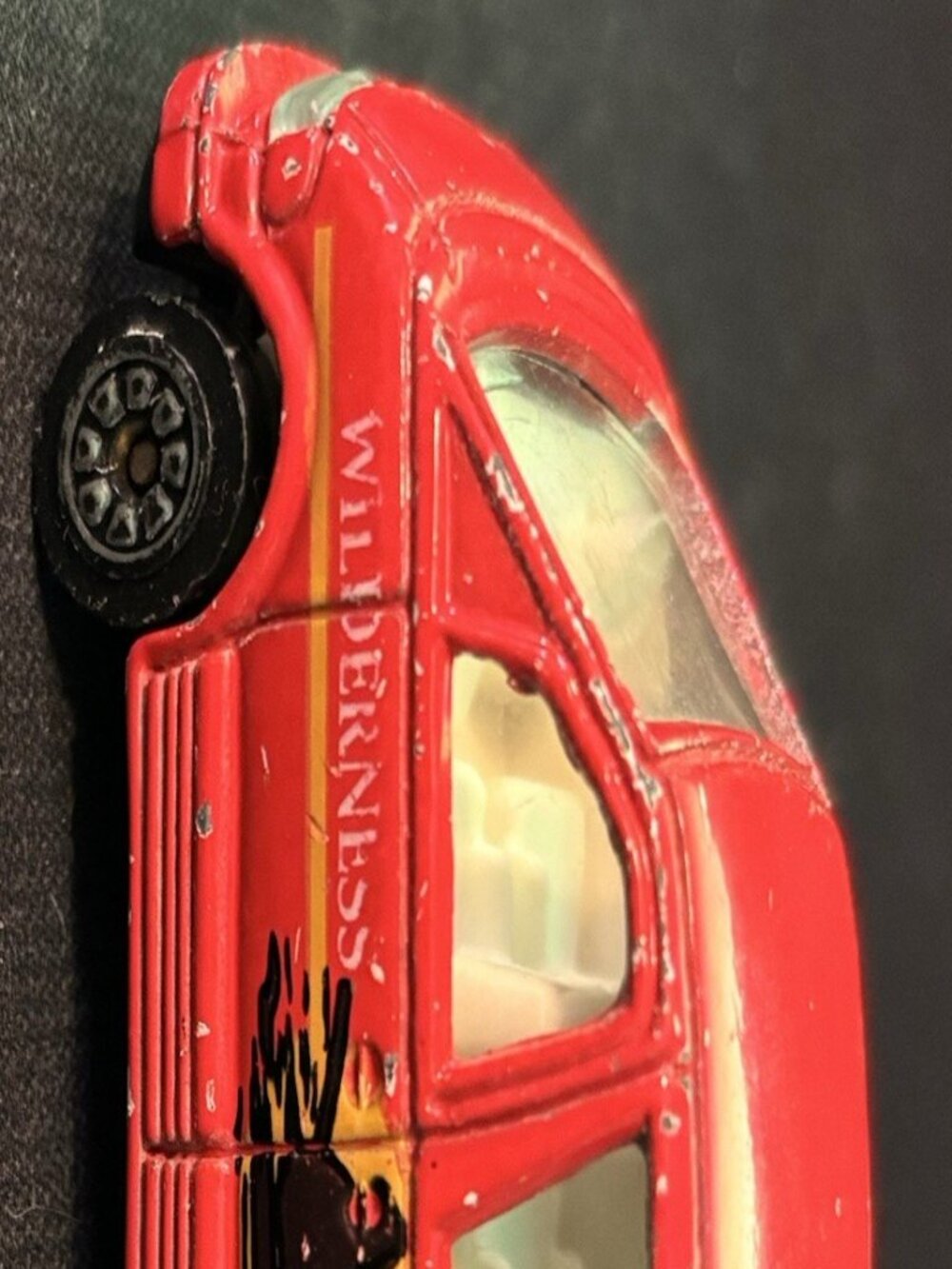RARE Pioneer Toyota Previa Estima Wilderness Camper Center 1:64 Die-Cast Van Red
